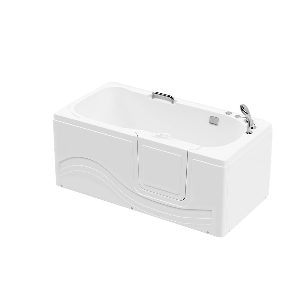 Senior Bathtub incl. Dimensions: 153 x 76 x 64cm - incl. complete accessories | Bathtub with door, Senior Bathtub with entry, Whirlpool Bathtubs