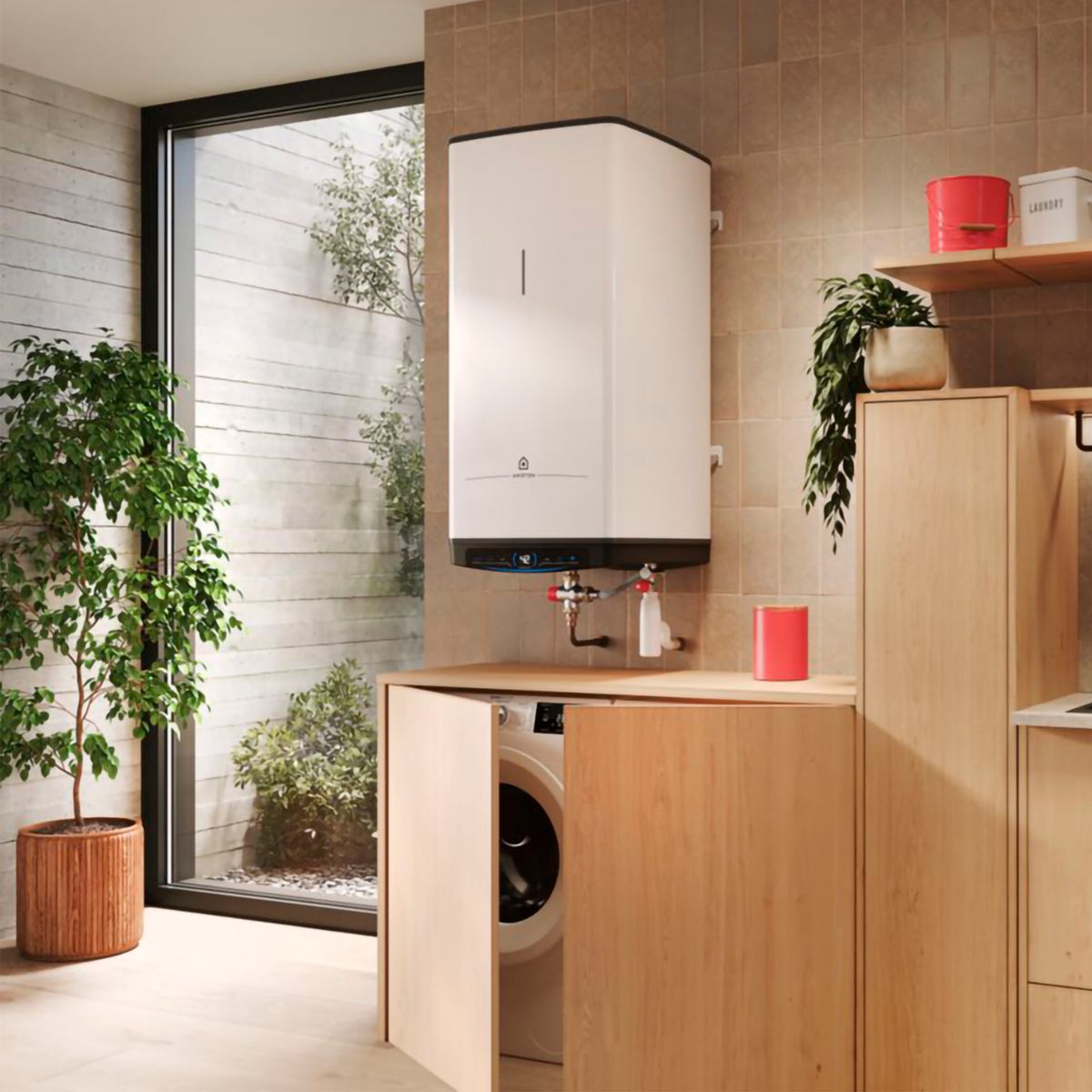 Wall-mounted water heater 100 L