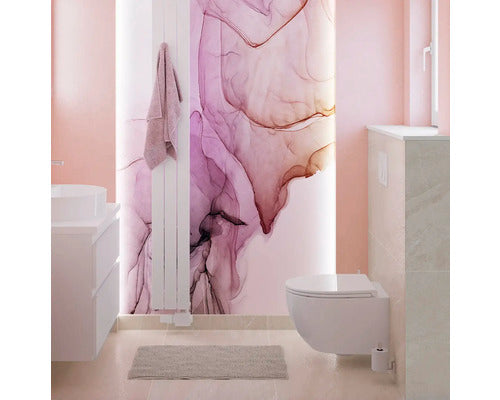 wall-hung WC set TWO 52, washdown without rim, white with WC seat (automatic lowering, quick-release, easily removable) with Turbo Flush technology