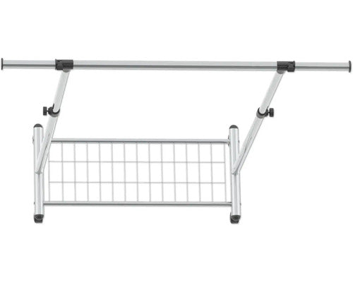 Mobile clothes rack H105 W90 D40 cm