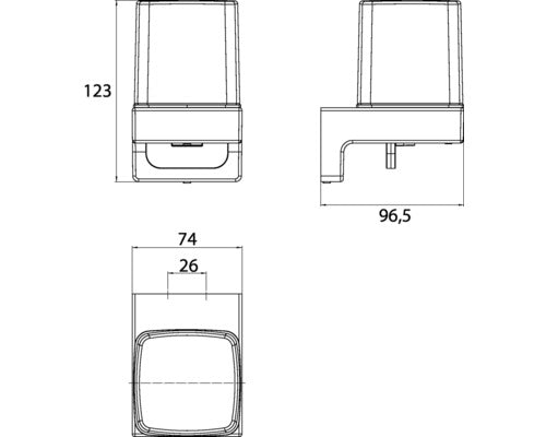 Soap dispenser Cue chrome 322100100