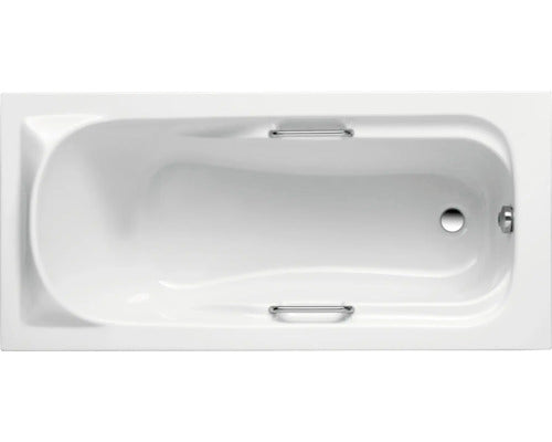 bathtub 80 x 170 cm white glossy smooth 931001