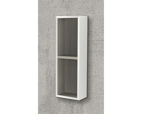 Wall shelf 60x20 cm white high gloss