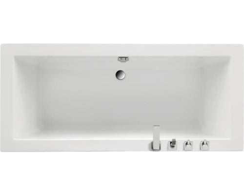 Matrix bathtub 80 x 180 cm white smooth glossy 863201