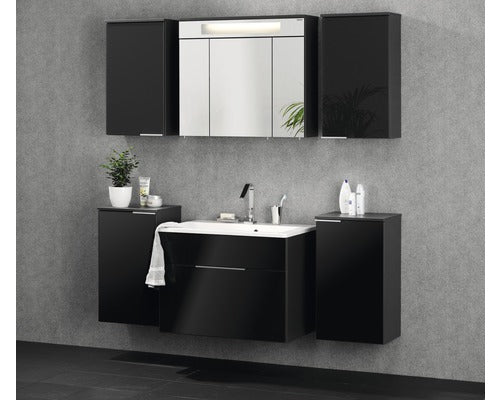 Wall cabinet Style/Kara width 40 cm anthracite fully assembled