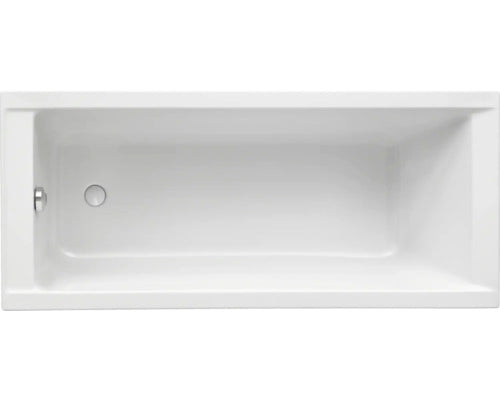 bathtub 70 x 170 cm white glossy smooth 704401