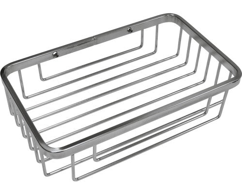 Shower basket stainless steel 12x20 cm