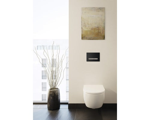 wall-mounted WC set iCon washdown without rim, glossy white, with sound insulation set and WC seat with automatic lowering and QuickRelease (easily removable) CG05040000