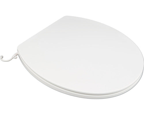 Heated toilet seat with soft-close mechanism in a new slim design 82003
