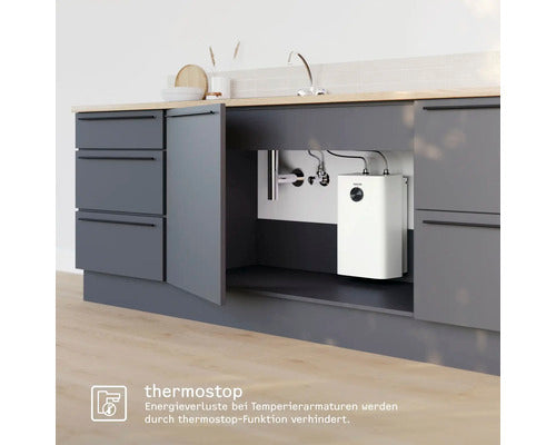 Small storage tank UFP 5 Trend undersink boiler 5 liters low pressure with plug