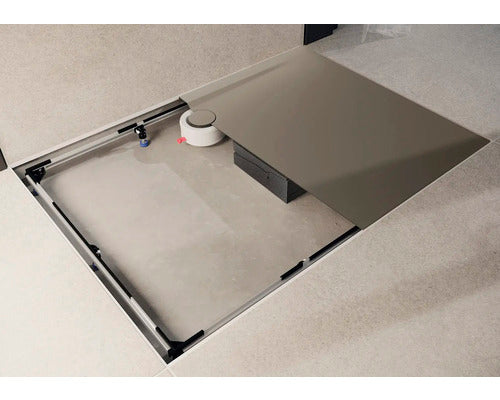 Mounting frame for shower trays up to 120 x 120 cm