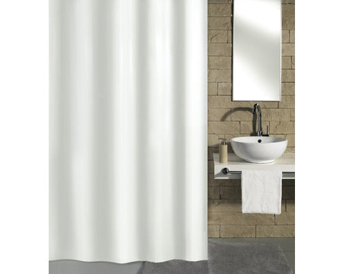 Douchegordijn Klein Sneeuwwit textiel 180 x 200 cm