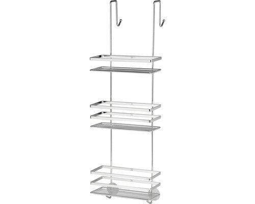 Doucheplank chroom om op te hangen aan een deur of douchewand