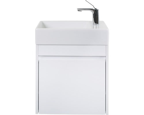 gastenbadkamermeubelset Avellino, wit 54x28 cm