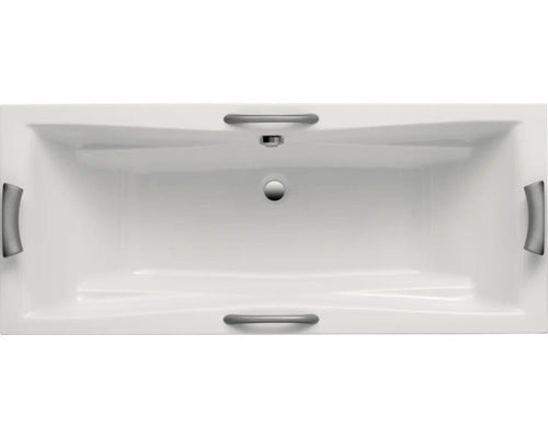 Badkuip 80 x 180 cm wit glanzend glad 861201