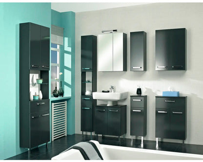 Tall cabinet Mainz width 30 cm anthracite disassembled