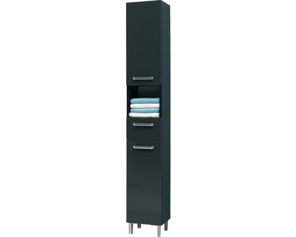 Tall cabinet Mainz width 30 cm anthracite disassembled