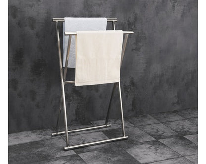 Handdoekhouder schaar geborsteld roestvrij staal