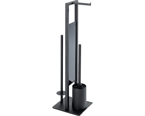 Staand toiletset zwart